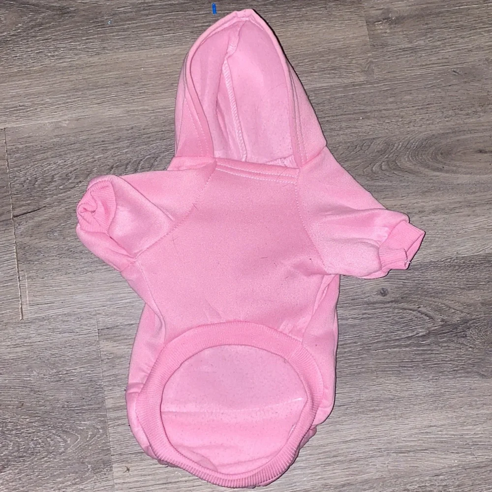 Decorative dog hoodie